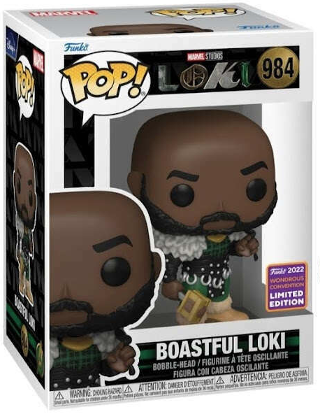 Pop! Boastful Loki Wonderous Con 2022