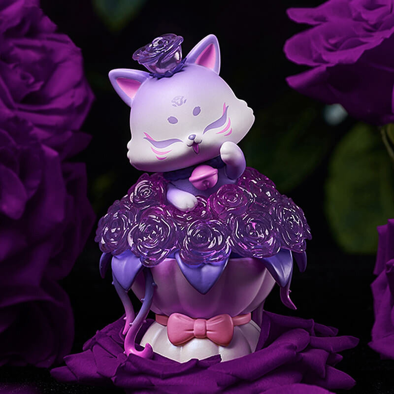 Ancient Nine Tail Fox Rose Fairy Series Blind Box