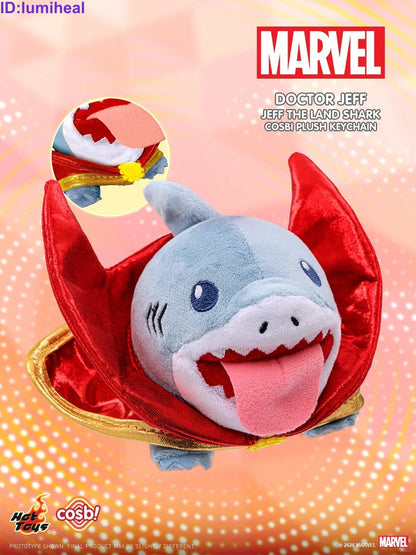 Marvel Rivals: Jeff the Land Shark Plush Keychain Blind Box