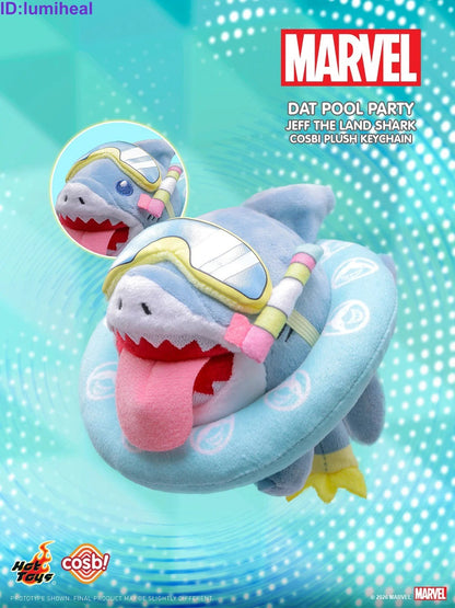 Marvel Rivals: Jeff the Land Shark Plush Keychain Blind Box