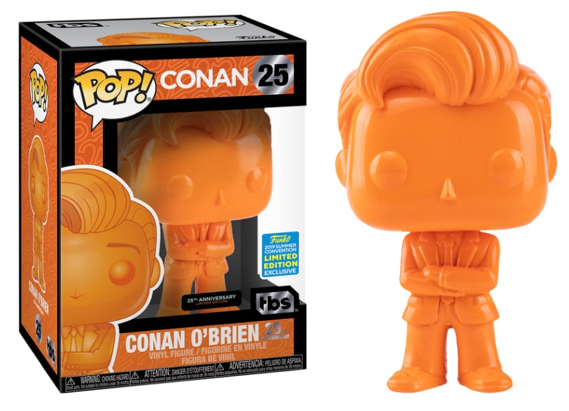 Funko Pop! Conan O'Brien (Orange) [Summer Convention]