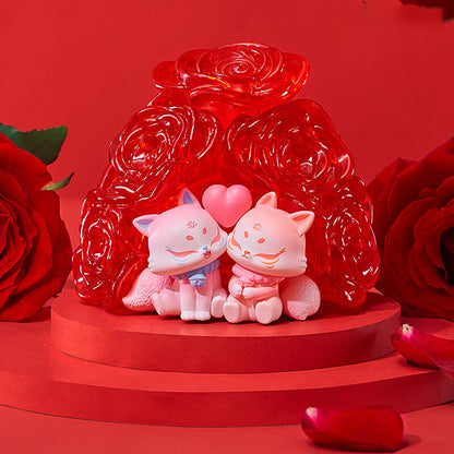 Ancient Nine Tail Fox Rose Fairy Series Blind Box