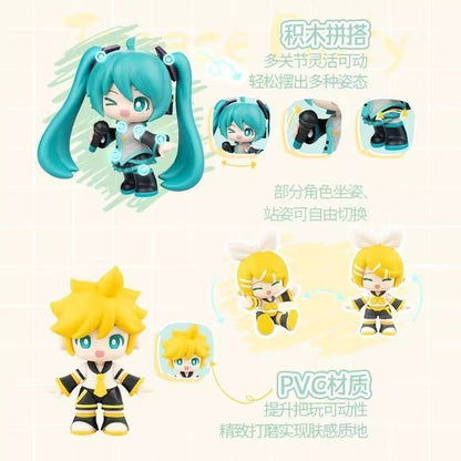 Buildable BLOKEES X Hatsune Miku Desktop Series BJD Blind Box
