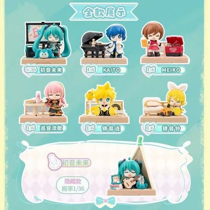 Buildable BLOKEES X Hatsune Miku Desktop Series BJD Blind Box