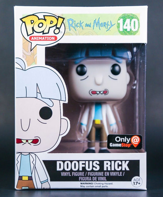 Funko Pop! Vinyl: Doofus Rick Rick and Morty #140 Gamestop Exclusive
