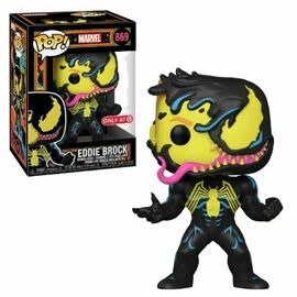 Funko Pop! Eddie Brock (Blacklight) #869 Target Exclusive