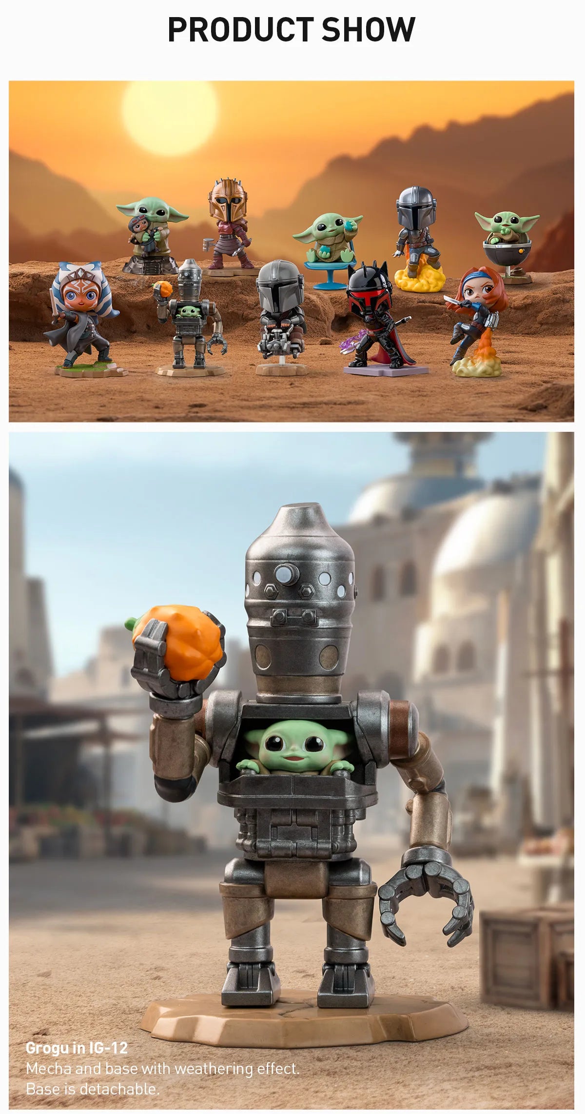 STAR WARS MANDALORIAN SERIES FIGURES