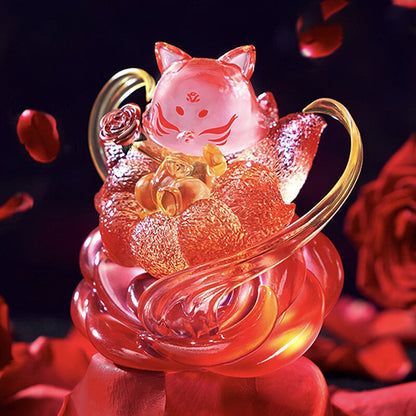 Ancient Nine Tail Fox Rose Fairy Series Blind Box