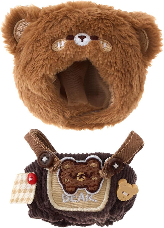 4 Inche Cute Macaron Animal Series Doll Clothes Suit for Labubu