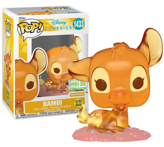 Funko Pop! Disney Classic: Bambi #1433 Ltd 5000 Edition GITD