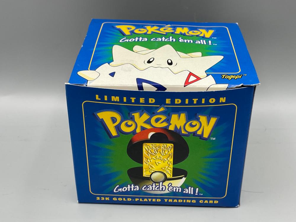 Togepi Gold Burger King Card