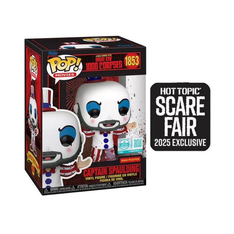 Funko Pop! Movies: House of 1000 Corpses Captain Spaulding #1853 - LTD 9500 PCS