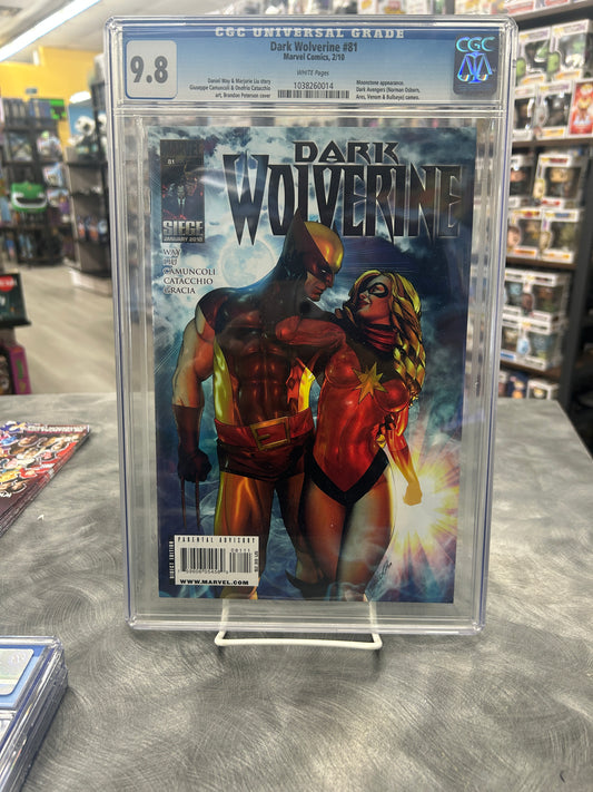 DARK WOLVERINE 81 CGC 9.8