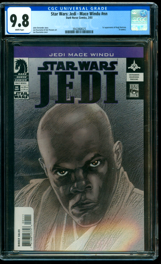 SW: Jedi Mace Windu CGC 9.8