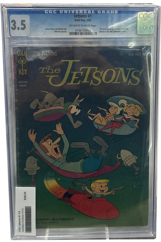 Jetsons #1 CGC 3.5