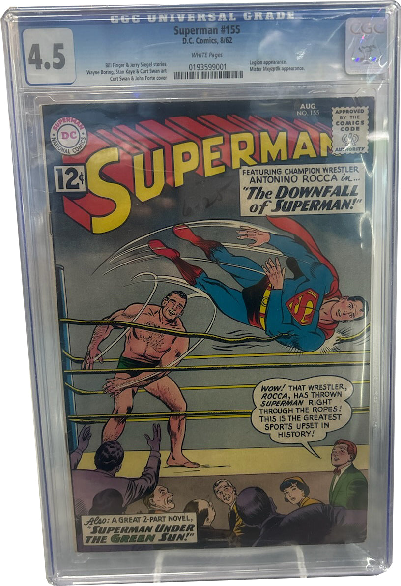 Superman #155 CGC 4.5 (1962)