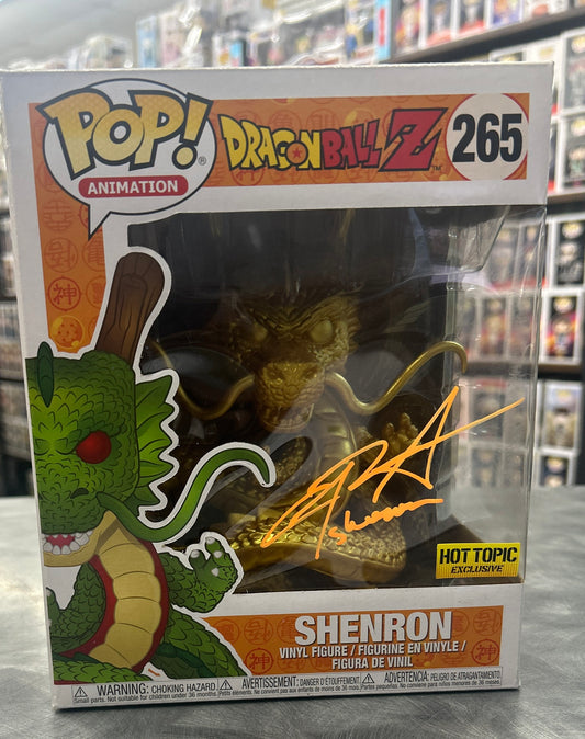 Pop! Golden Shenron Signed by Chris Sabat