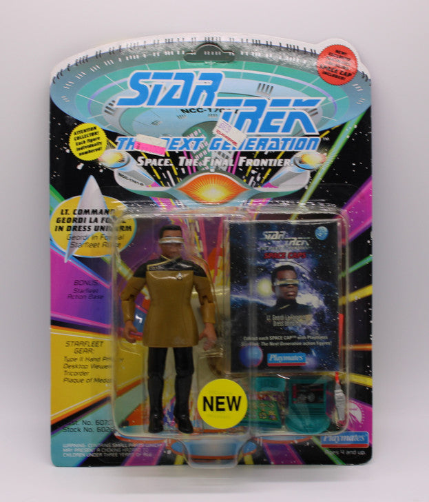 Star Trek TNG Lt. Commander Geordi La Forge in Dress Uniform