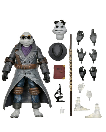 Universal Monsters x Teenage Mutant Ninja Turtles – 7” Scale Action Figure – Ultimate Donatello as The Invisible Man (NECA)