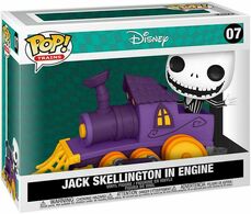 Funko Pop! Trains: Jack Skellington In Engine #07