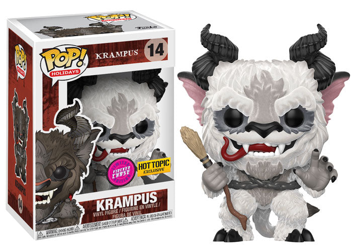 Pop! Krampus Hot Topic Flocked Chase