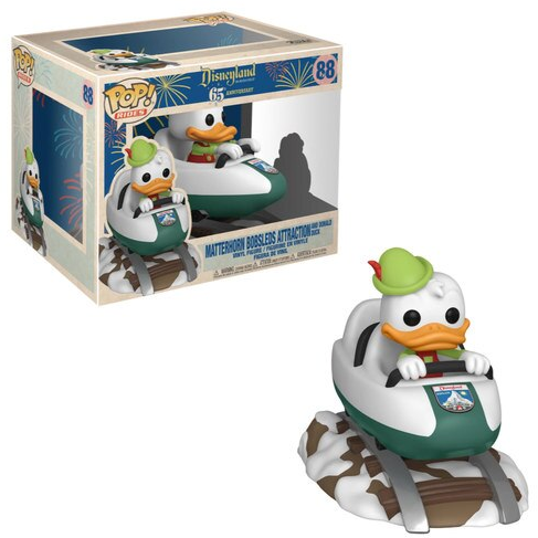 Matterhorn Bobsleds Attraction Donald Duck