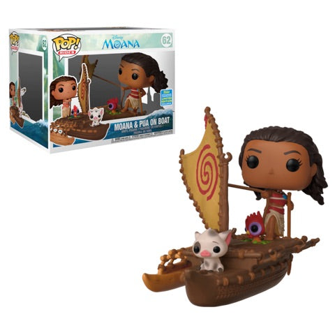 Pop! Moana & Pua on Boat