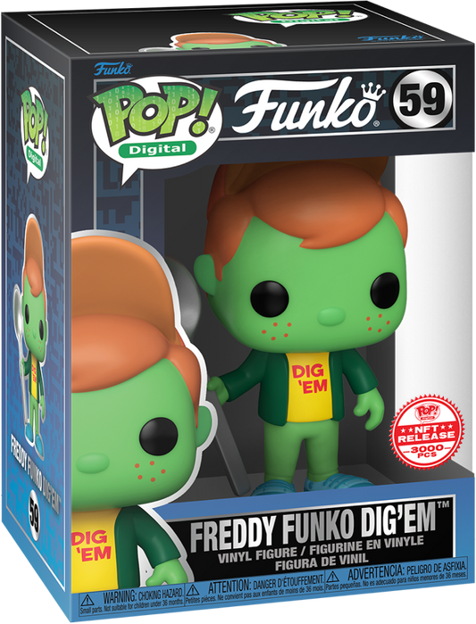 Funko Pop! NFT Freddy Funko Dig'em
