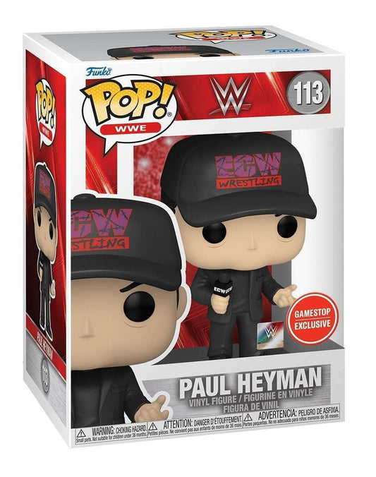 Funko Pop! Paul Heyman Gamestop Exclusive #113