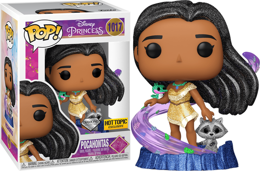 Funko Pop! Vinyl: Pocahontas 1017 - Hot Topic Excl. Diamond Collection