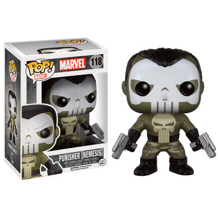 Funko Pop! Marvel: Punisher (Nemesis) #118