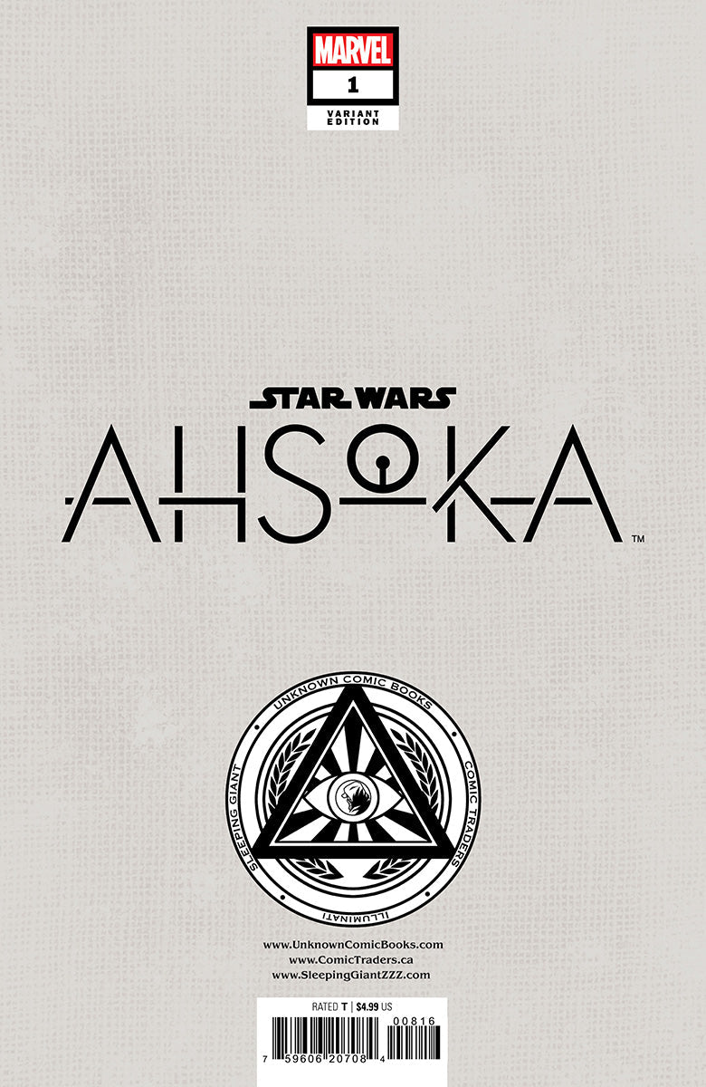 Star Wars: Ahsoka #1 Unknown Comics David Nakayama Virgin Exclusive  Var (07/10/2024)