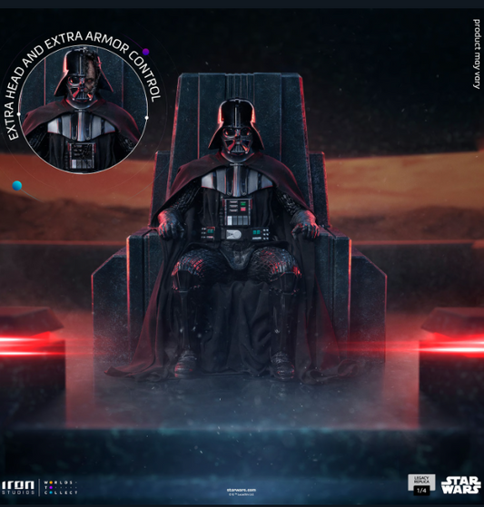 Darth Vader on Throne Statue