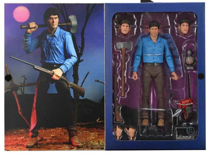 Evil Dead Ultimate Ash -7” Scale Action Figure – 40th Anniversary (NECA)