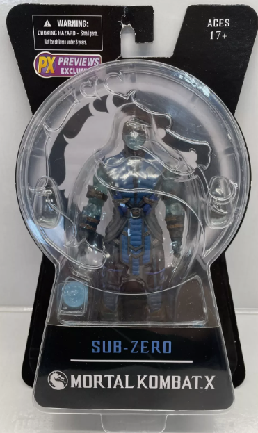 Mortal Kombat X Sub-Zero Ice Variant Previews Exclusive 6in Action Figure