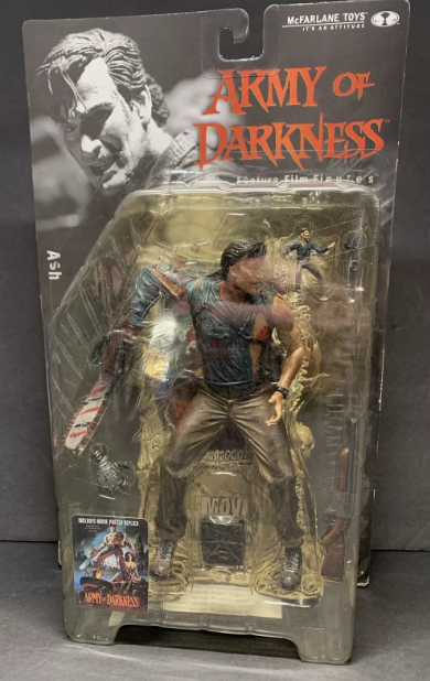 Army of Darkness ASH Action Figure 2000 Movie Maniacs 3 McFarlane