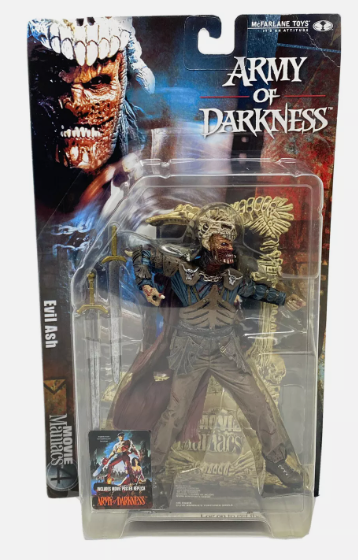 Evil Ash Figure Movie Maniacs Series 4 New 2001 Army of Darkness McFarlane Toys