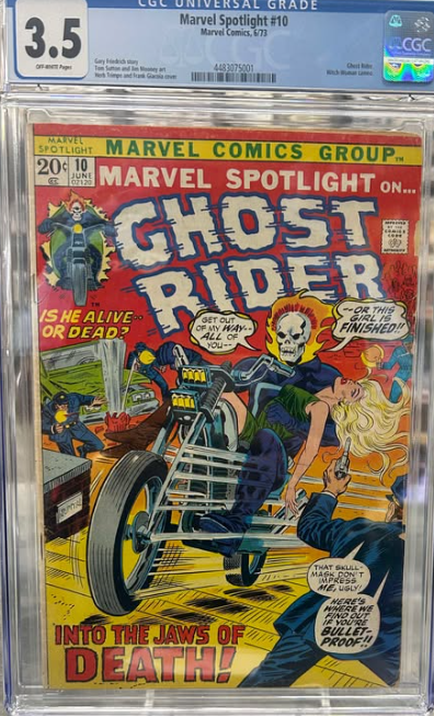 MARVEL SPOTLIGHT 10 CGC 3.5