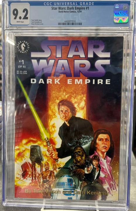 STAR WARS DARK EMPIRE 1 CGC 9.2