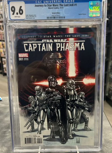 JOURNEY TO STAR WARS  THE LAST JEDI 1 CGC 9.6