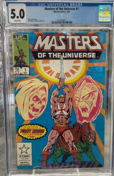 MASTERS OF THE UNIVERSE 1 CGC 5.