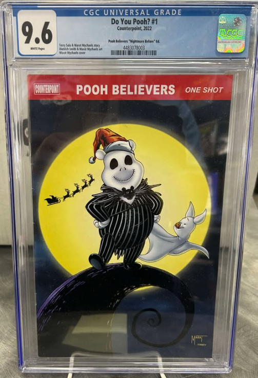 DO YOU POOH POOH BELIEVERS "NIGHTMARE BEFORE" CGC 9.6