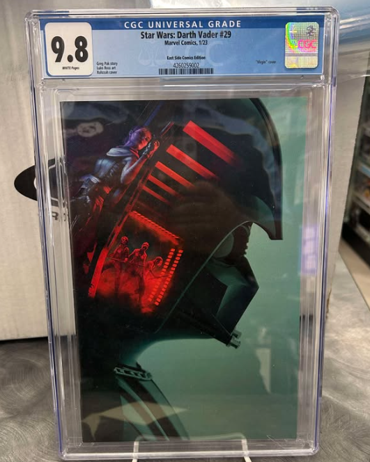 STAR WARS DARTH VADER 29 EAST SIDE COMICS CGC 9.8