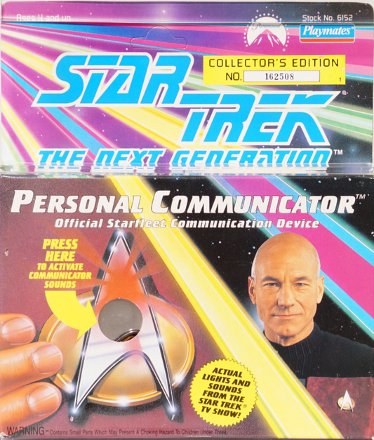 Star Trek Playmates Personal Communicator Devise