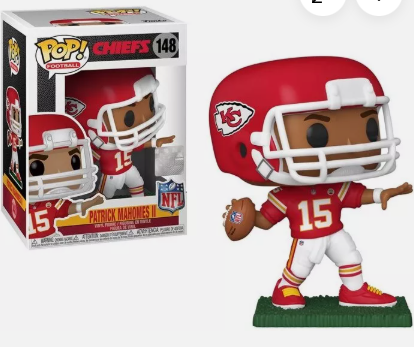 Funko Pop! Football: Chiefs Patrick Mahomes II #148