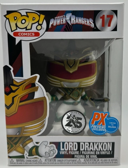 Lord Drakkon Funko Pop Power Rangers PX