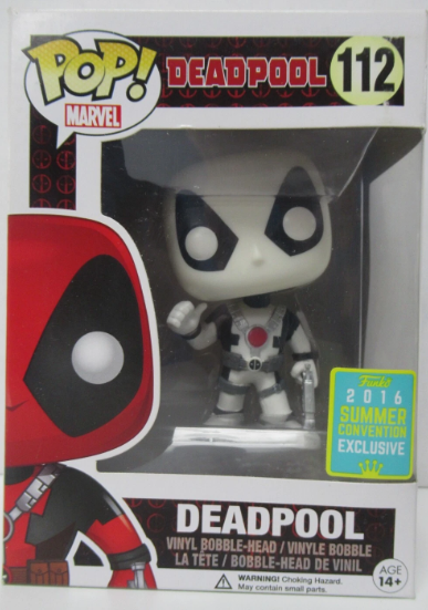 Pop! White Deadpool #112 SDCC 2016