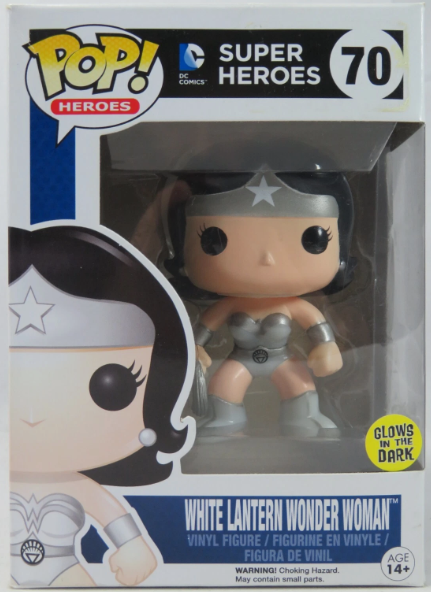 Pop - White Lantern Wonder Woman (Glow) - No. 70