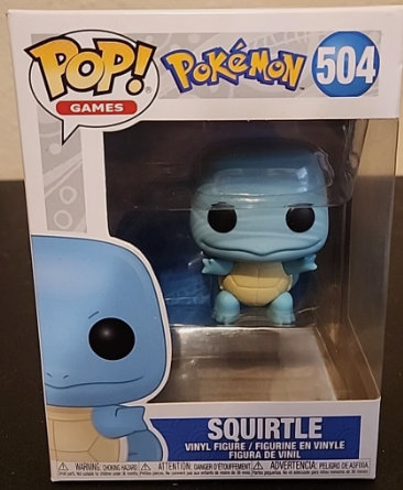 POP! Games - Pokemon - Squirtle # 504