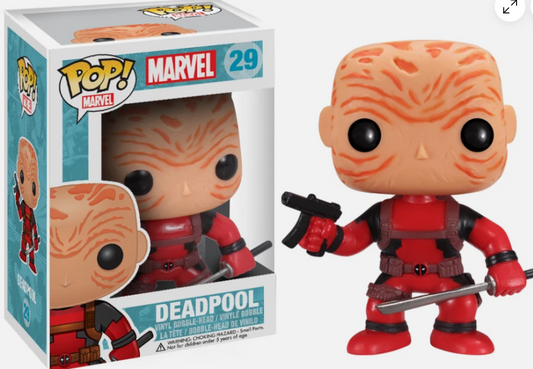 Pop! Vinyl: Marvel - Deadpool - (Unmasked) 29